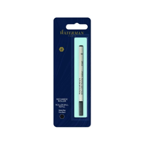 Waterman Rollertoll betét Fekete, F (S0112670)